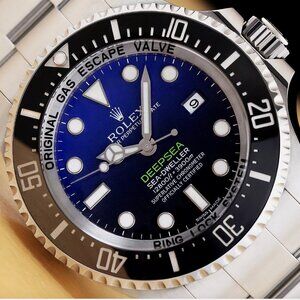 ROLEX DEEP 44MM SEA MEN'S STEEL WITH CARD